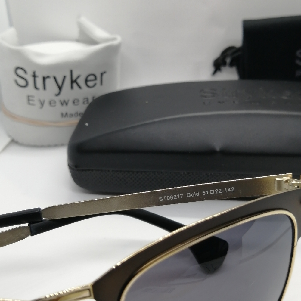 New Stryker Polarized Sunglass ST06217 Gold Brown - Picture 6 of 10